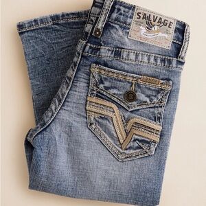 Boys - Salvage Mayhem Jr. Boot Stretch Jean